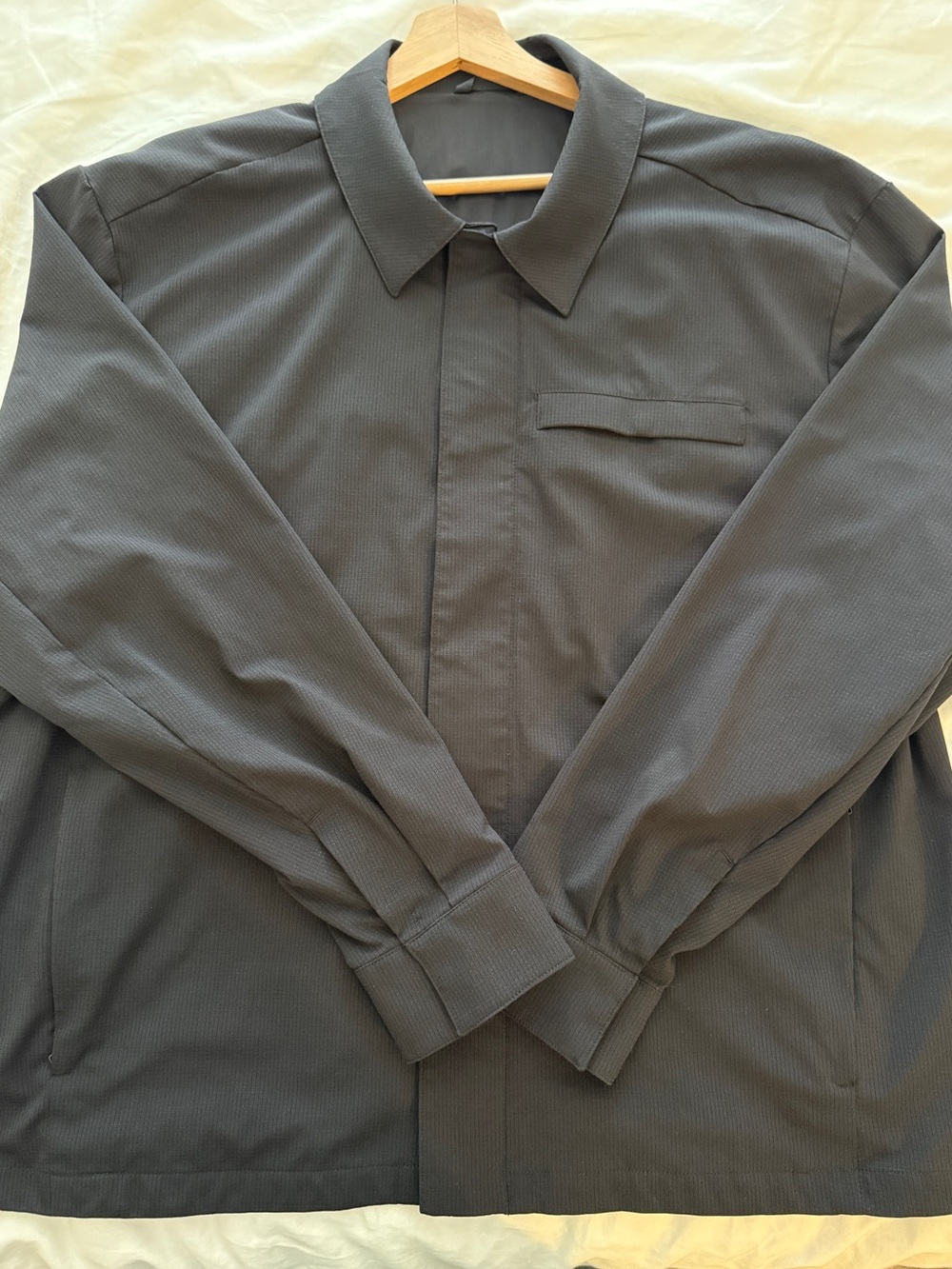 Men's Lululemon Woven Air Black Garage Jacket